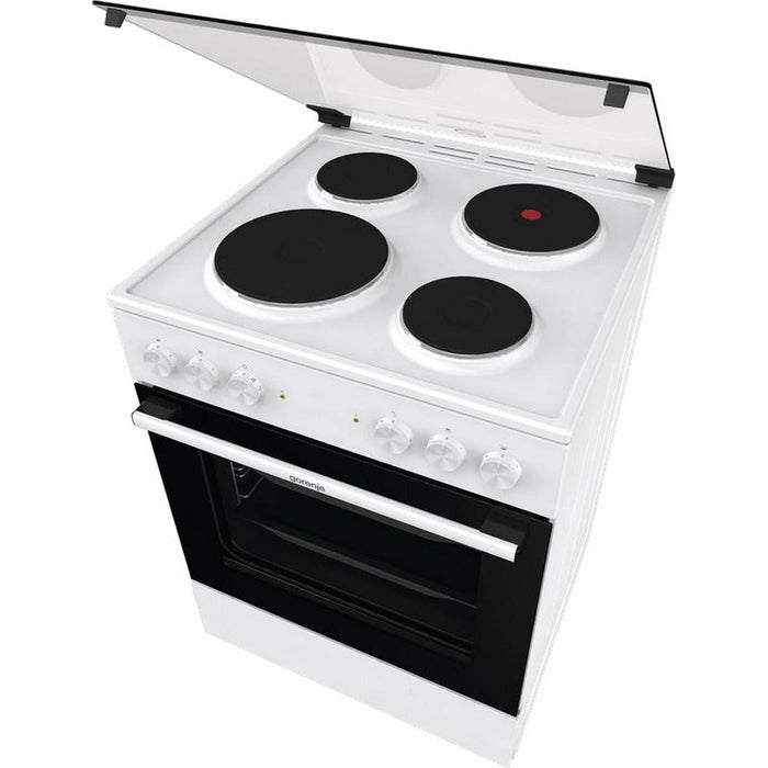 Cooker GORENJE GE6A40WB - Електрически печки<<<Готварски печки<<<Едра бяла техника<<<TechnoMix&&&Готв. печки