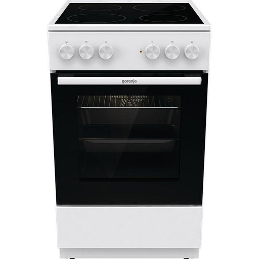 Cooker GORENJE GEC5A61WG - Стъклокерамични печки<<<Готварски печки<<<Едра бяла техника<<<TechnoMix&&&Готв. печки с