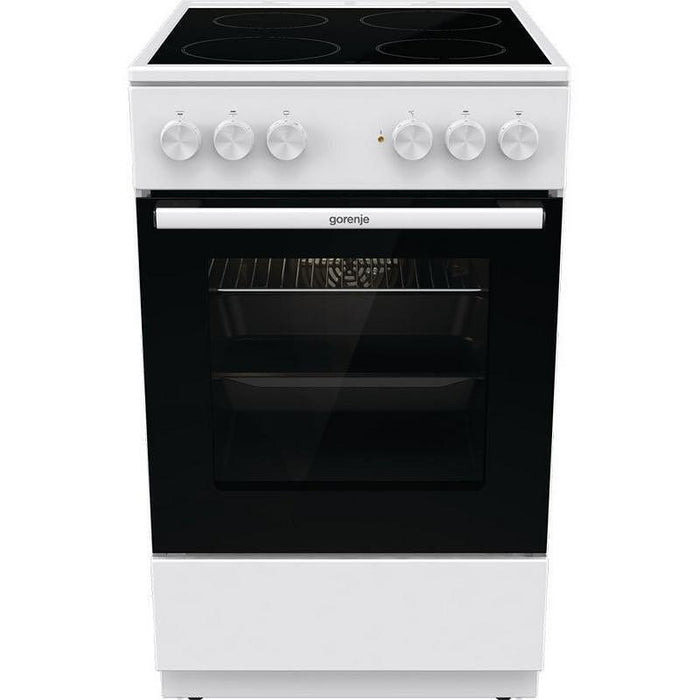 Cooker GORENJE GEC5A61WG - Стъклокерамични печки<<<Готварски печки<<<Едра бяла техника<<<TechnoMix&&&Готв. печки с