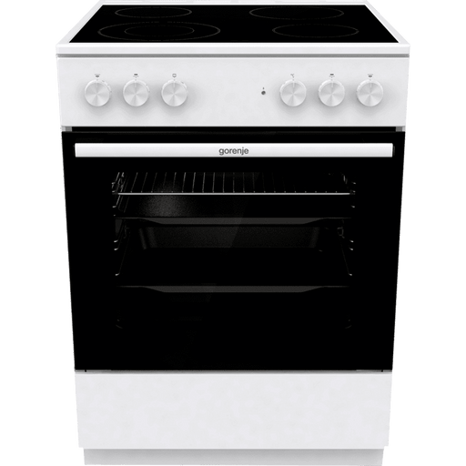 Cooker GORENJE GEC6A41WC - Стъклокерамични печки<<<Готварски печки<<<Едра бяла техника<<<TechnoMix&&&Готв. печки с