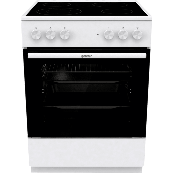 Cooker GORENJE GEC6A41WC - Стъклокерамични печки<<<Готварски печки<<<Едра бяла техника<<<TechnoMix&&&Готв. печки с
