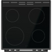 Cooker GORENJE GEC6C40BG 60 cm - Стъклокерамични печки<<<Готварски печки<<<Едра бяла техника<<<TechnoMix&&&Готварски