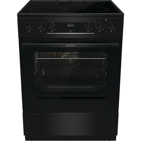 Cooker GORENJE GEC6C40BG 60 cm - Стъклокерамични печки<<<Готварски печки<<<Едра бяла техника<<<TechnoMix&&&Готварски