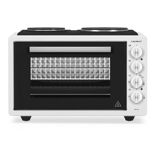 Cooker (mini) Crown CMO-433W 2 current White - Мини готварски печки<<<Домакински електроуреди<<<ZoraSite