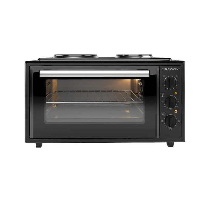 Cooker (mini) Crown CMO-455BF 2 current Black - Мини готварски печки<<<Домакински електроуреди<<<ZoraSite