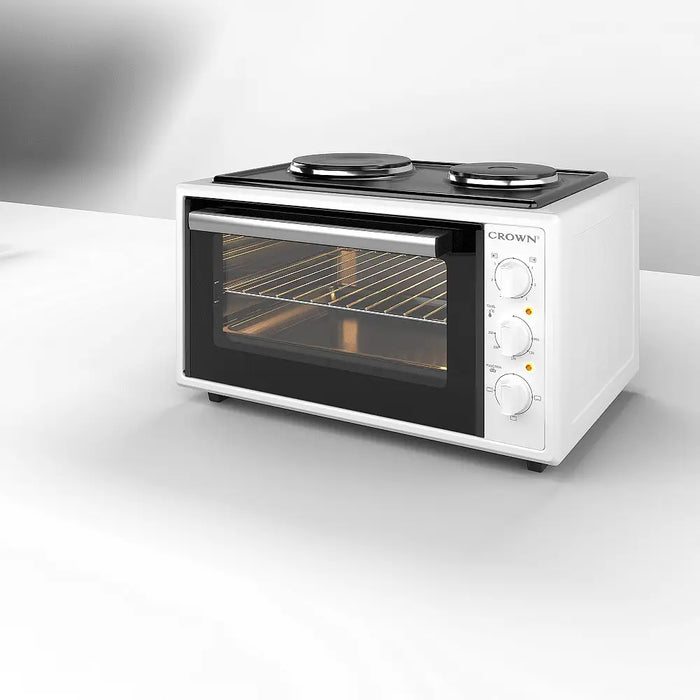Cooker (mini) Crown CMO-466WF 2 current White - Мини готварски печки<<<Домакински електроуреди<<<ZoraSite