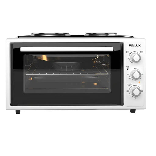 Cooker (mini) Finlux FMC-4524WF 2 current White - Мини готварски печки<<<Домакински електроуреди<<<ZoraSite