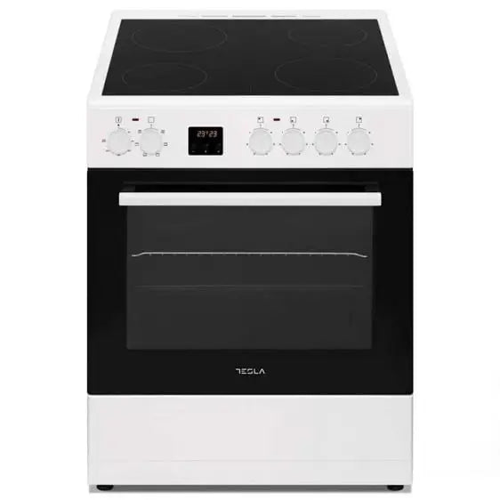 Cooker TESLA CV6400SW - Стъклокерамични печки<<<Готварски печки<<<Едра бяла техника<<<TechnoMix