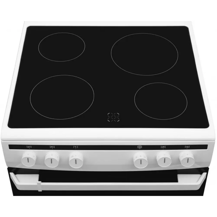 Cooker with ceramic top AMICA 618CE2.30(W) 55355 - Готв. печки с керам. плот<<<Готварски печки<<<Домакински