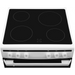 Cooker with ceramic top AMICA 618CE2.30(W) 55355 - Готв. печки с керам. плот<<<Готварски печки<<<Домакински