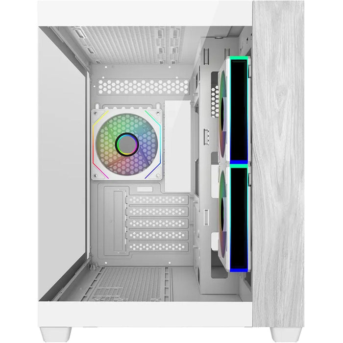 CoolerMaster Elite 481 Wood Case - White