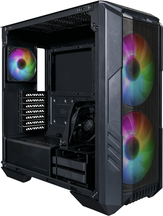 ATX Semi-tower Box Cooler Master HAF 500 Black