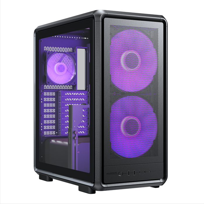 CoolerMaster MasterFrame 500 Mesh Case - Black ARGB
