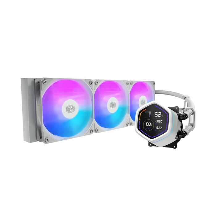 Cooler Master MASTERLIQUID CORE NEX DIGITAL 360 CPU Cooler - White