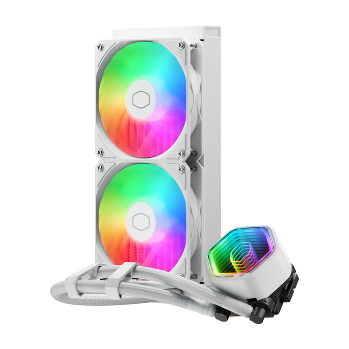 Cooler Master MasterLiquid 240 Core II ARGB water cooler (white)