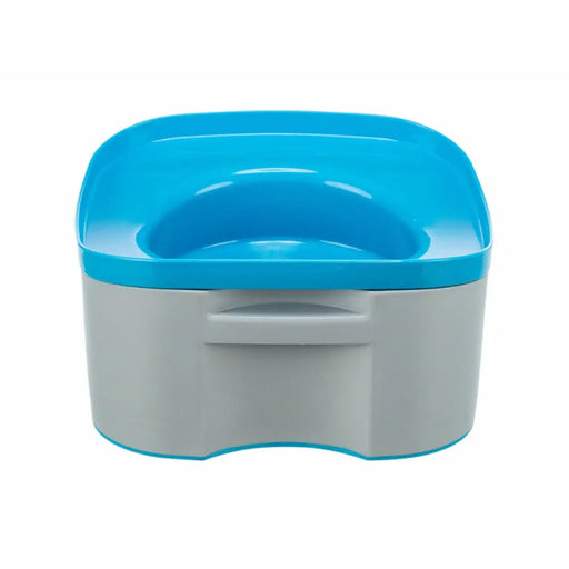 Cooling Pet Water Bowl Trixie Blue Dark grey Plastic 21 × 11 × 21 CM - Домашни Животни<<<Дом Градина<<<BigBuy&&&Купички
