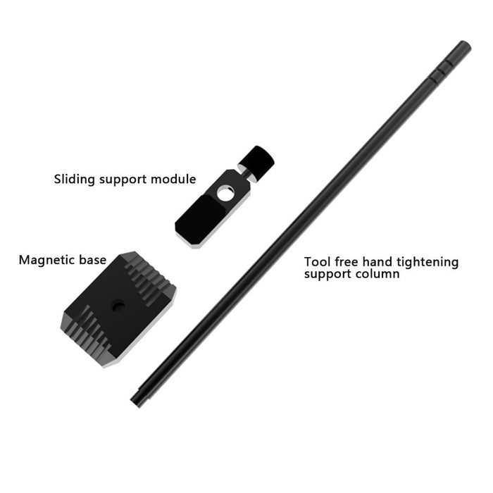 Graphics card holder COOLMOON CM-VT192, Aluminum, Black