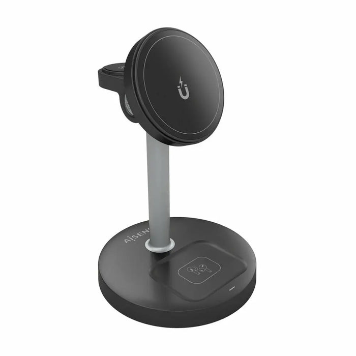 Cordless Charger Aisens ASCH-15W3WC066-BK Black 15 W - Електроника Телефони и таблети<<<Компютри|