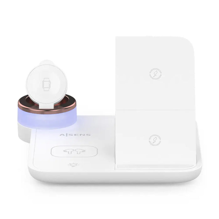 Cordless Charger Aisens ASCH-15W4WC061-W 15 W White - Електроника Телефони и таблети<<<Компютри|