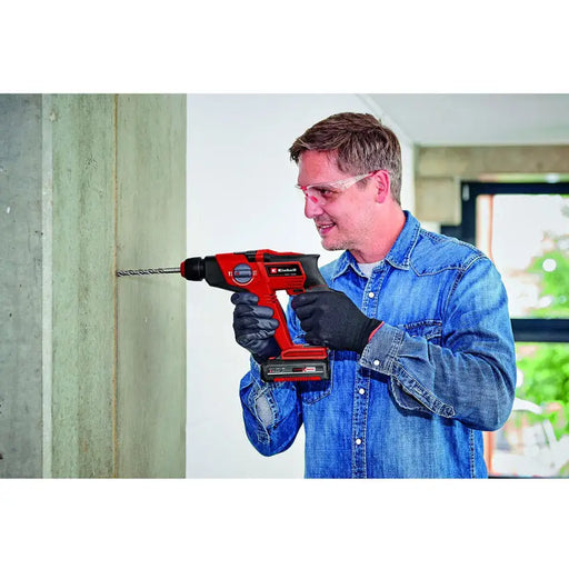 CORDLESS DRILL EINHELL TE-HD 18/12 Li 18 V 1.30 J SDS PLUS WITHOUT BATTERY AND CHARGER - Перфоратори<<<Пробивни
