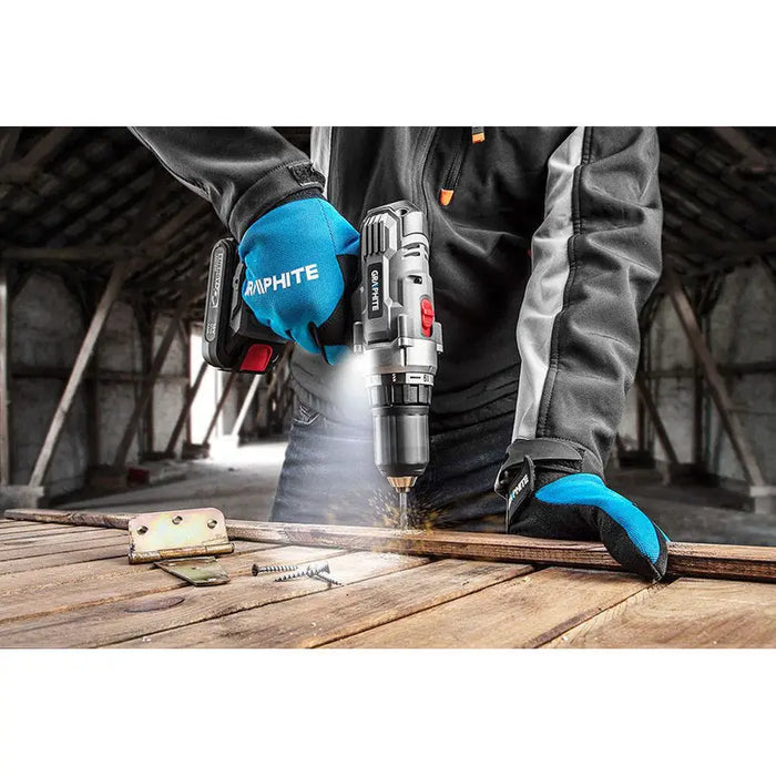 CORDLESS DRILL GRAPHITE 58G006 ENERGY+ 18 V 55.00 nm WITHOUT BATTERY AND CHARGER - Акумулаторни бормашини и