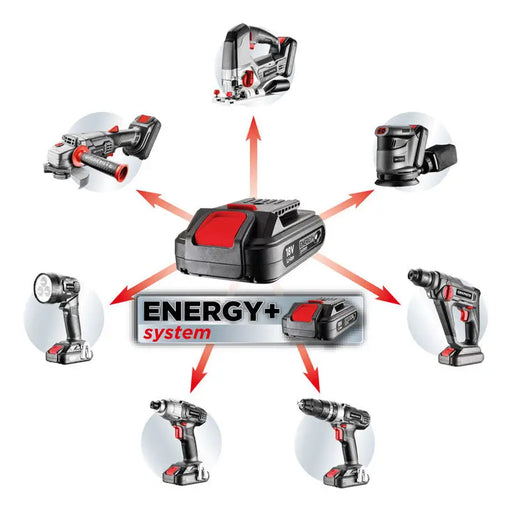 CORDLESS DRILL GRAPHITE 58G006 ENERGY+ 18 V 55.00 nm WITHOUT BATTERY AND CHARGER - Акумулаторни бормашини и