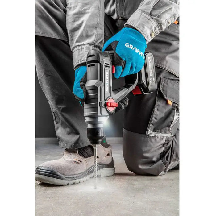 CORDLESS PUNCH GRAPHITE 58G009 0.80 J SDS PLUS WITHOUT BATTERY AND CHARGER - Перфоратори<<<Пробивни