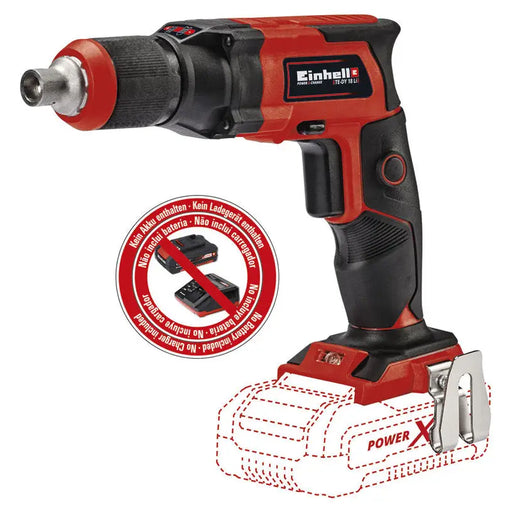 CORDLESS SCREWDRIVER EINHELL TE-DY 18 Li-Solo PXC 18 V WITHOUT BATTERY AND CHARGER SUITCASE - Акумулаторни бормашини и