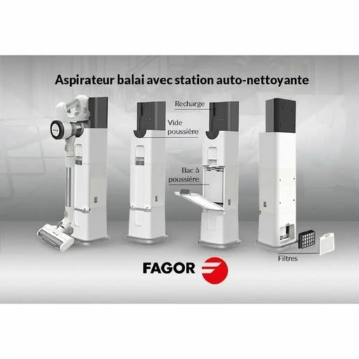 Cordless Vacuum Cleaner Fagor FG6415 White 1800 W - Почистване Прахосмукачки И Гладене<<<Дом