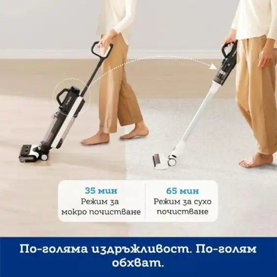 Cordless Vacuum Cleaner Tineco Floor One Switch S6 Pet - Вертикални прахосмукачки<<<Прахосмукачки<<<Малки