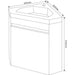 CORNER CABINET FOR BATHROOM WITH WASHBASIN INTER CERAMIC 3939 - Мебели<<<Мебели и огледала за