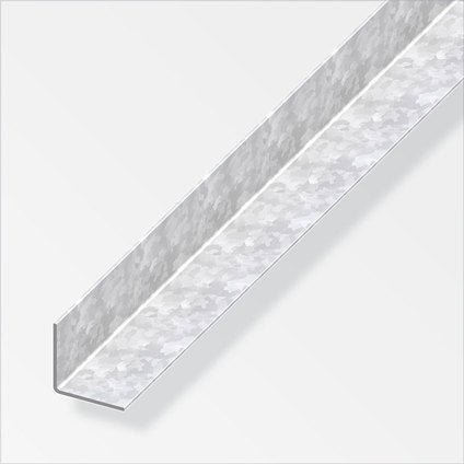 CORNER PROFILE GALVANIZED STEEL 35.5X35.5 MM 1 M ALFER ALUMINUM - Профили<<<Профили и планки<<<Инструменти и