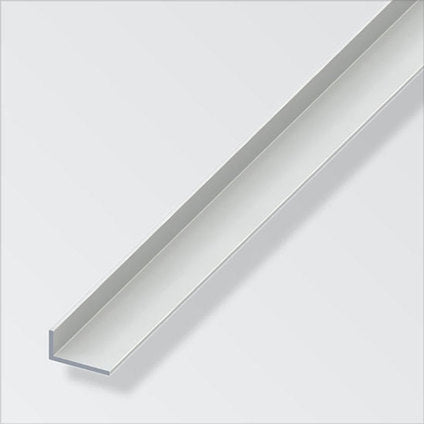 CORNER PROFILE PVC 20X10 MM 1 M ALFER ALUMINUM - Профили<<<Профили и планки<<<Инструменти и железария<<<Praktiker