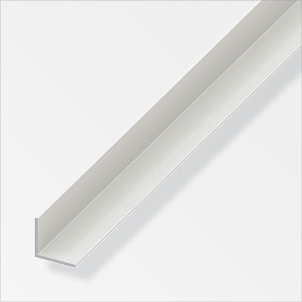 CORNER PROFILE PVC 20X20 MM 2 M ALFER ALUMINUM - Профили<<<Профили и планки<<<Инструменти и железария<<<Praktiker