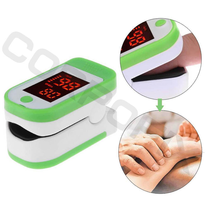 Corpofix oximeter for measuring the oxygen saturation in blood a finger - health oximeter