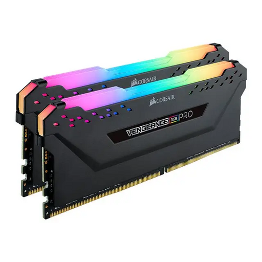 CORSAIR DDR4 3200MHz 2x8GB 2x288 DIMM Unbuffered 16-18-18-36 Vengeance RGB PRO black Heat spreader 1.35V XMP 2.0