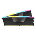 CORSAIR DDR5 7200MT/s 32GB 2x16GB DIMM Unbuffered 34-44-44-96 OC PMIC XMP 3.0 VENGEANCE RGB DDR5 Black Heatspreader RGB