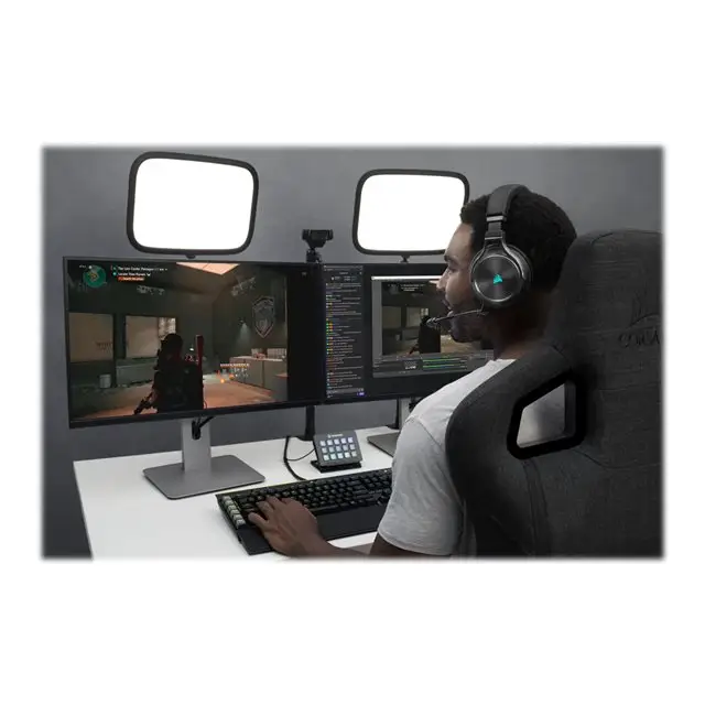 CORSAIR Gaming Virtuoso RGB Wireless XT High-Fidelity Gaming Headset Slate EU version - Гейминг слушалки и