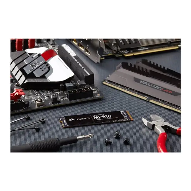 CORSAIR SSD MP510 480GB M.2 NVMe PCIe Gen3 x4 3480/2000 MB/s - Вътрешни SSD<<<HDD и SSD<<<Компоненти<<<ALSO