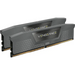 CORSAIR VENGEANCE 32GB 2x16GB DDR5 5200MT/s DIMM Unbuffered 40-40-40-77 Std PMIC AMD EXPO Cool Grey Heatspreader Black