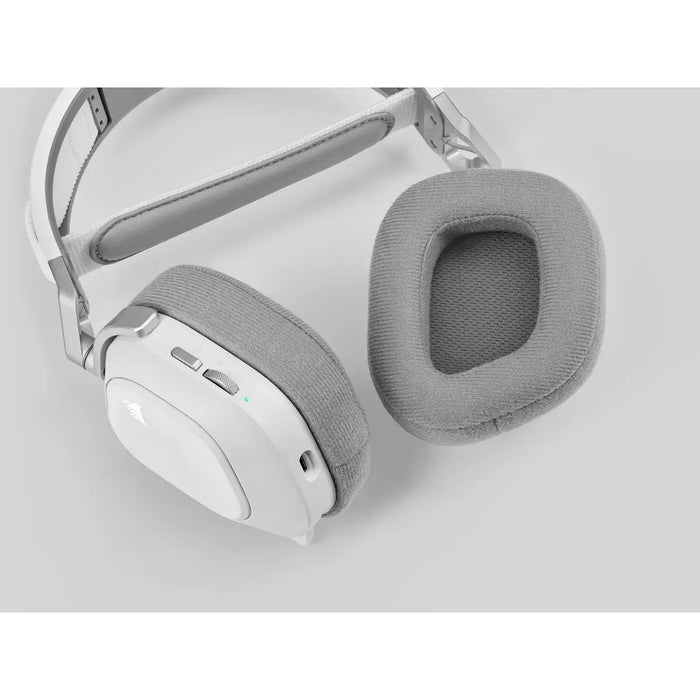 Corsair HS80 RGB White Wireless PC/PS5/PS4 Gaming Headset with Mic