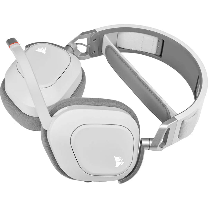 Corsair HS80 RGB White Wireless PC/PS5/PS4 Gaming Headset with Mic