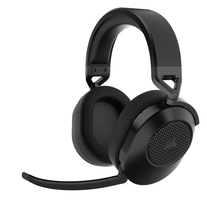 Gaming headset with microphone Corsair HS65 v2 Carbon wireless and bluetooth PC/PS5/PS4, Black