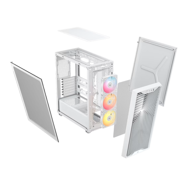Corsair 3200D RS ARGB Mid-Tower Performance Case - White