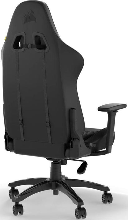Corsair TC100 RELAXED Gaming Chair - Leatherette Black/Black