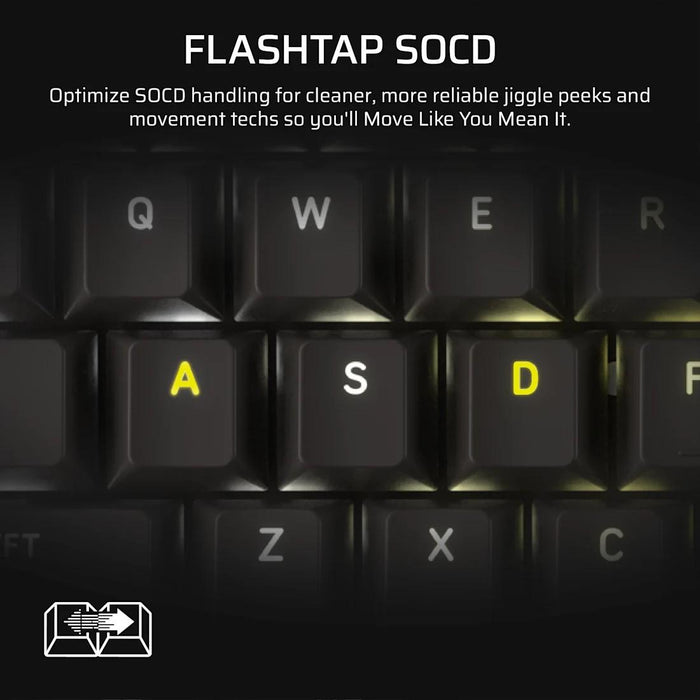 Corsair Vanguard Pro 96 Hall Effect Mechanical Gaming Keyboard - Hyperdrive Magnetic Switch