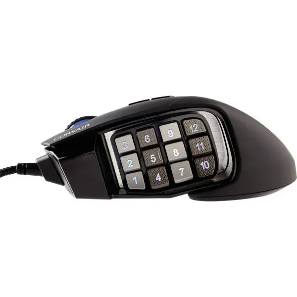 Gaming mouse optical Corsair Scimitar Elite RGB, PMW3391 USB