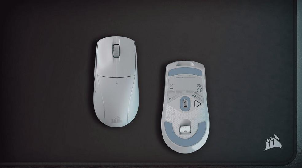 CORSAIR M75 AIR Ultra-Lightweight Gaming Mouse - Light Gray