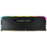 CORSAIR VENGEANCE RGB RS 16GB DDR4 3200MHz DIMM Unbuffered 16-20-20-38 Black PCB 1.35V XMP 2.0