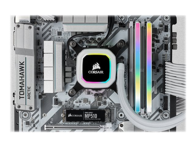 CORSAIR DDR4 32GB 2x16GB 3200MHz DIMM CL16 VENGEANCE RGB Pro SL White 1.35V XMP 2.0